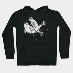 Swimming Seals Hoodie